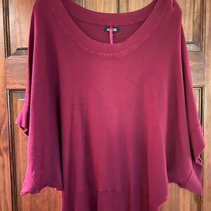 Apt. 9 Rich Burgundy Women's Blouse